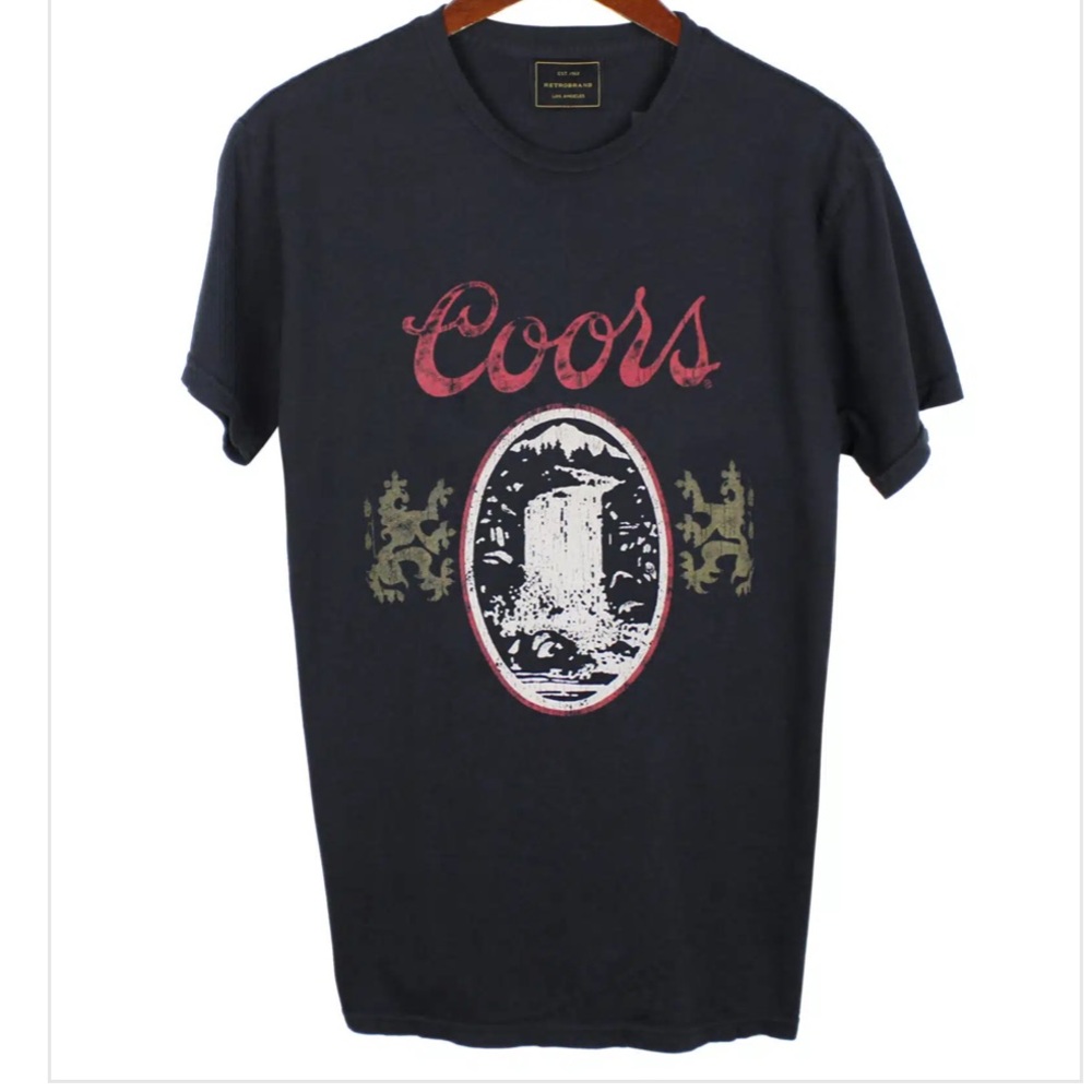 Black Coors Graphic T-Shirt